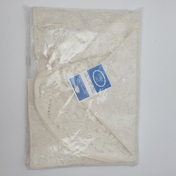 Quaker Lace vintage lace table set 12 pieces - Picture 13 of 13